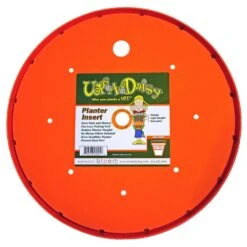 Bloem Ups-A-Daisy 1 In. H X 17 In. W X 17 In. D Orange Plastic Plant Lift