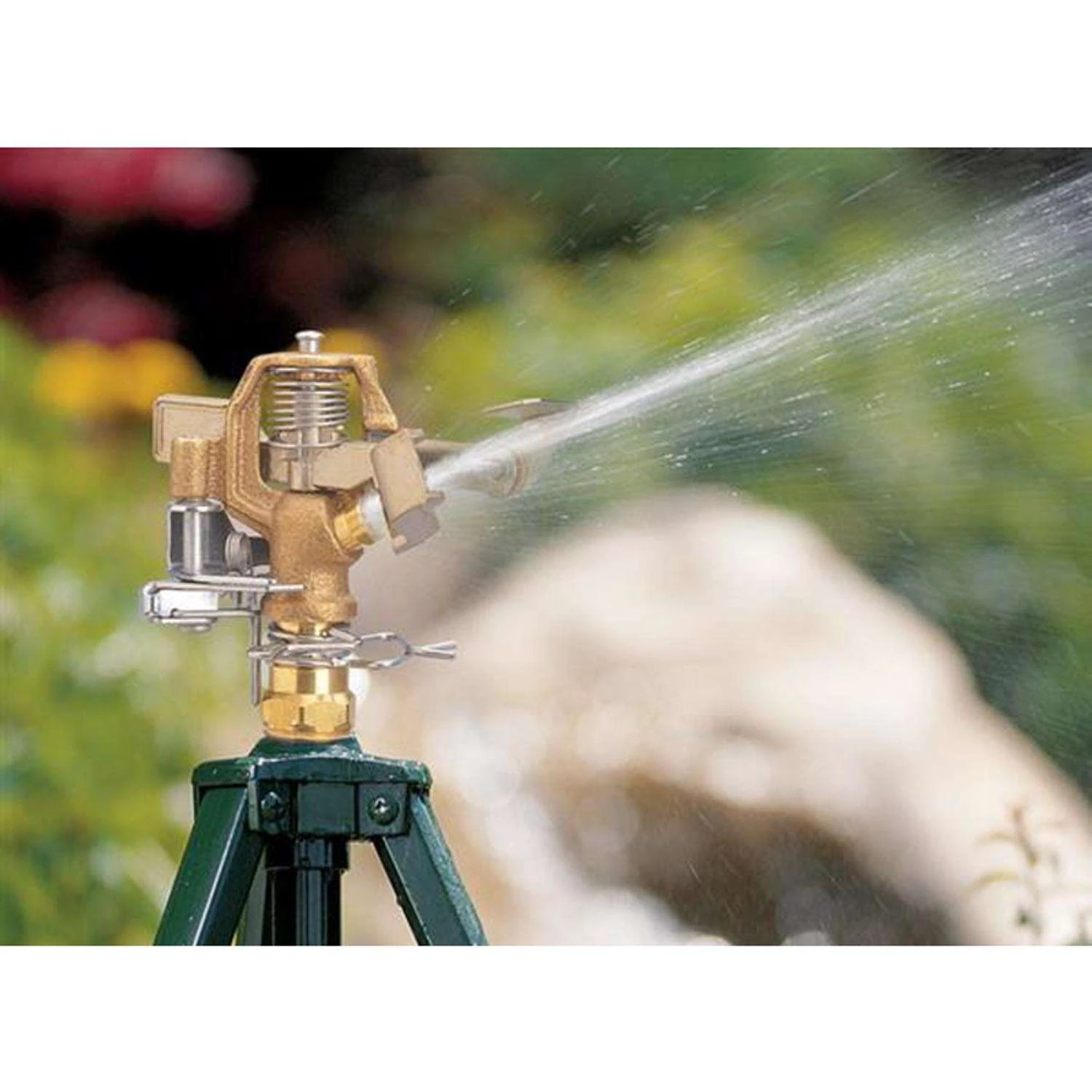 Orbit Brass Ring Base Impact Sprinkler Head 2513 Sq Ft 1 Pk 4 Orbit Brass Ring Base Impact Sprinkler Head 2513 Sq Ft 1 Pk - Image 2