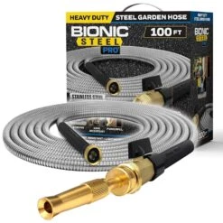 Bionic Steel Pro 5/8 In. D X 100 Ft. L Heavy Duty Commercial Grade Garden Hose